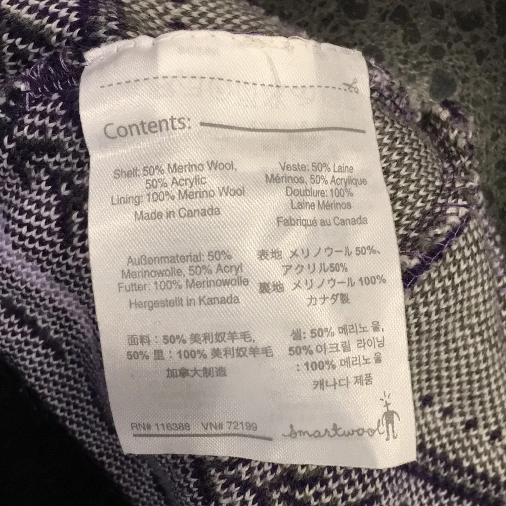 SMARTWOOL Rare Made In Canada Beanie